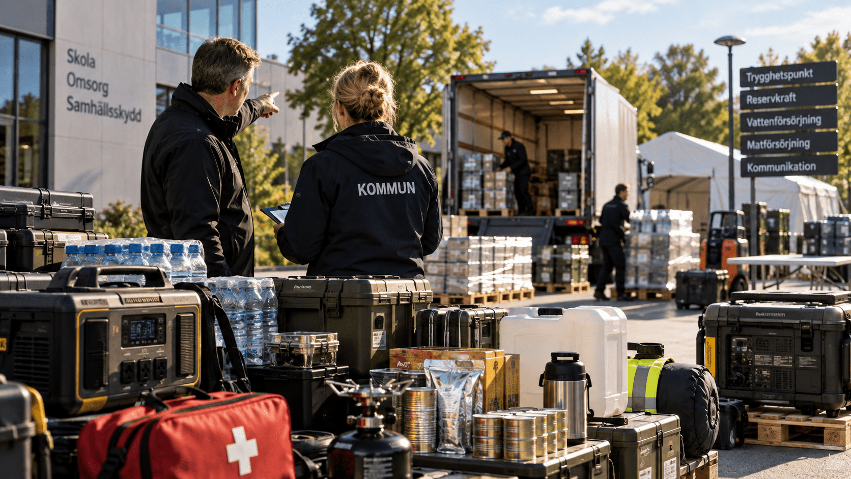 Från enskilda produkter till kompletta beredskapslösningar