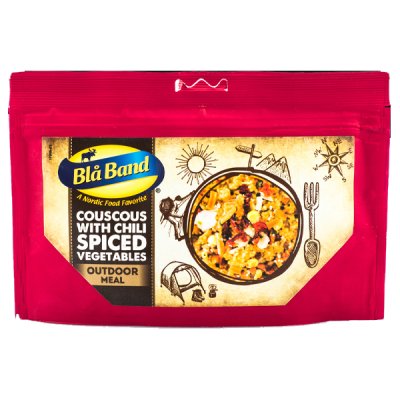 Blå Band | Couscous mit Chili gewürztem Gemüse | Gefriergetrocknete Lebensmittel | 151g