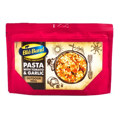 Blå Band | Pasta mit Tomaten und Knoblauch | Gefriergetrocknete Lebensmittel | 149g