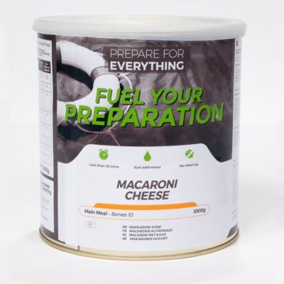 Fuel Your Preparation | Makkaroni-Käse | Gefriergetrocknete Lebensmittel | 1000g