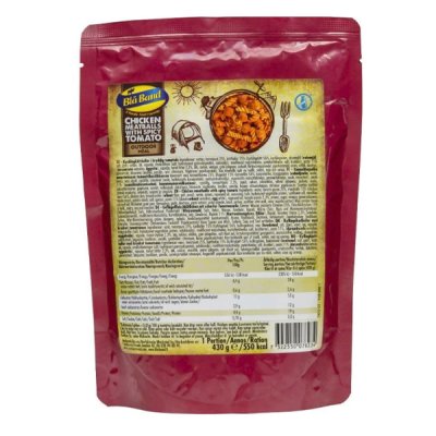 Blå Band | Hühnerfleischbällchen mit würziger Tomatensauce | MRE | 430g