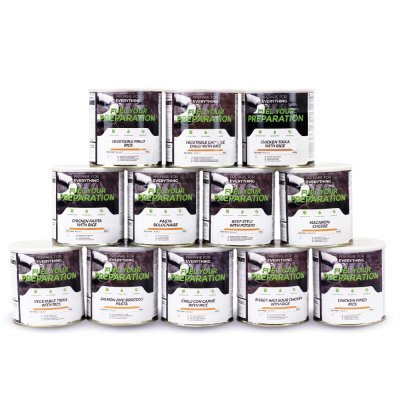 Fuel Your Preparation | Gefriergetrocknete Mahlzeiten | Mahlzeitenpaket| Vegetarisch | 10 520g