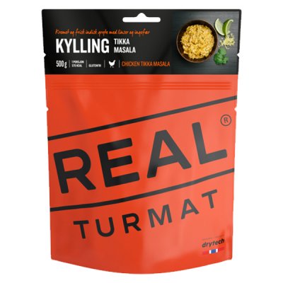Real Turmat | Chicken Tikka Masala | Gefriergetrocknete Lebensmittel | 133g