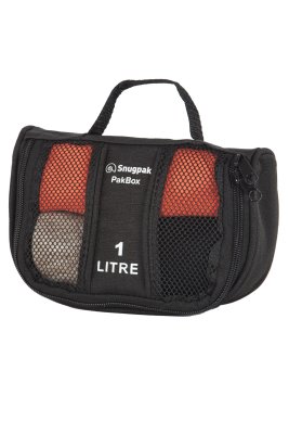 Snugpak Pakbox 1 Liter Schwarz 