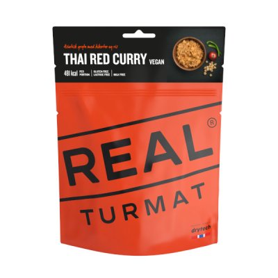 Real Turmat | Thailändisches rotes Curry | Gefriergetrocknete Lebensmittel | 113g