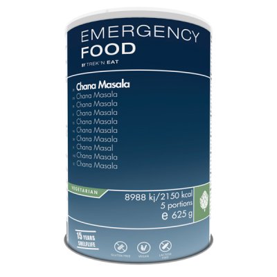 Emergency Food | Chana masala | Gefriergetrocknete Lebensmittel | 625g