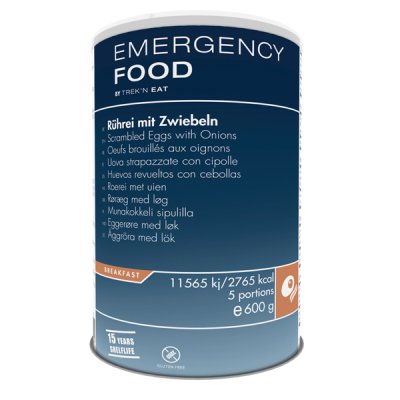 Emergency Food |Rührei mit Zwiebeln | Gefriergetrocknete Lebensmittel | 600g