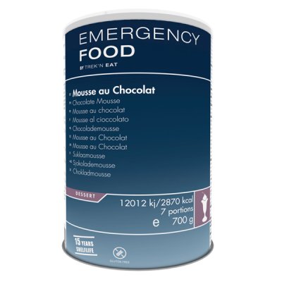 Emergency Food | Schokoladenmousse | Gefriergetrocknete Lebensmittel | 700g