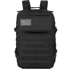 Armybag 600D Oxford Schwarz 45L