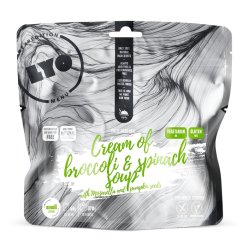 LyoFood | Brokkoli-Spinat-Suppe | Gefriergetrocknete Lebensmittel | 60g