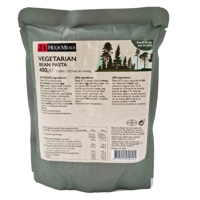 24 Hour Meals | Vegetarische Bohnennudeln | MRE | 400g