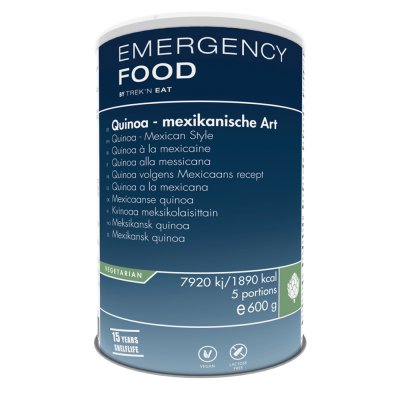 Emergency Food | Quinoa Mexican Style | Gefriergetrocknete Lebensmittel | 600g