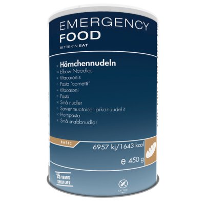 Emergency Food | Ellenbogennudeln | Gefriergetrocknete Lebensmittel | 450g
