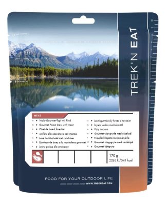 Trek`n Eat | Gourmet Waldeintopf mit Fleisch | Gefriergetrocknete Lebensmittel | 170g
