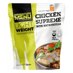Adventure Menu | Hühnerfleisch Supreme mit Ratatouille | Gefriergetrocknete Lebensmittel | 75g