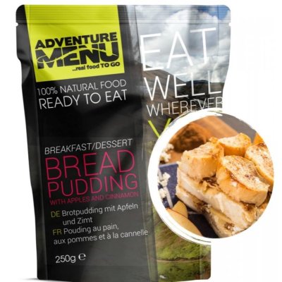 Adventure Menu | Brotpudding mit Äpfeln und Zimt | MRE | 250g