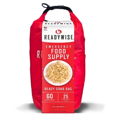 ReadyWise 60 Serving Drybag | Gefriergetrocknete Nahrung | Mahlzeitenpaket | 3360g