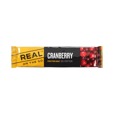 Real On The Go Cranberry Proteinriegel | 40g