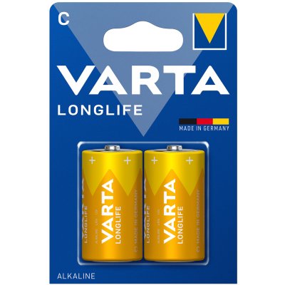 Varta Longlife C-Batterie 2er-Pack