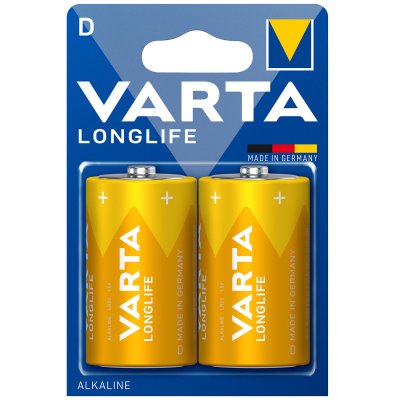  Varta Longlife D-Batterie 2er-Pack