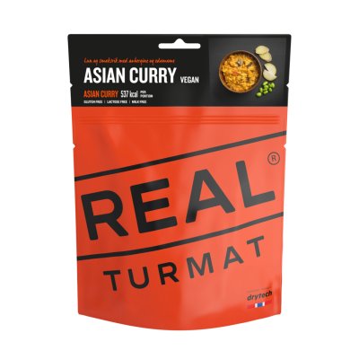 Real Turmat | Asian Curry | Gefriergetrocknete Lebensmittel | 115g