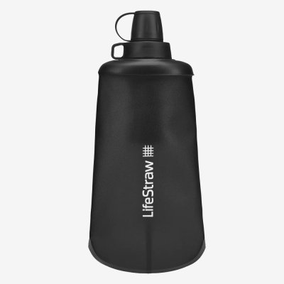 Lifestraw Peak Serie Squeeze Dunkelgrau 650ML | Wasserfilter
