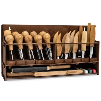 BeaverCraft Großes Holzschnitzwerkzeug-Set S57