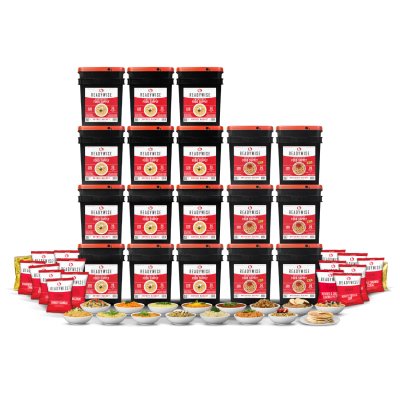 Readywise | Gefriergetrocknete Lebensmittel | Mahlzeitenpaket | 135 960g