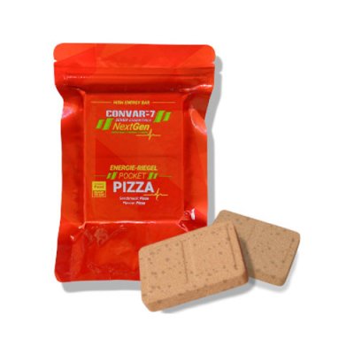Convar Emergency Food | NextGen Energy Bar Pocket Pizza 10 Jahre haltbar | 120g