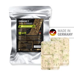 Convar Emergency Food | CONVAR-7 Feste Mahlzeiten Brathähnchen in Kräutercreme | 120g