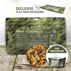 Convar Emergency Food | Nudeln Hunters Style | Gefriergetrocknete Lebensmittel | 150g