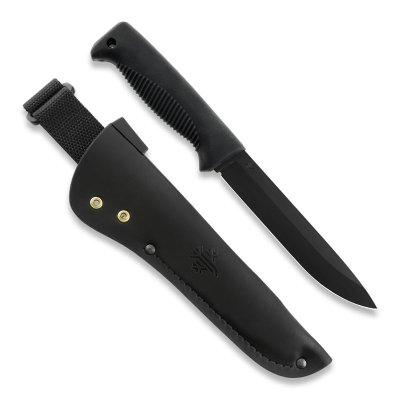 Peltonen M95 Ranger Puukko | PTFEschwarz | TPEschwarz | Lederschwarz