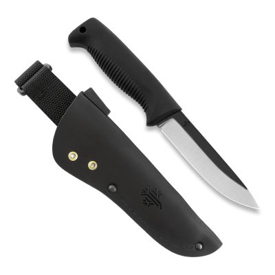 Peltonen M07 Ranger Puukko | Unbeschichtet | TPEschwarz | Lederschwarz