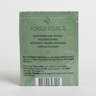 Food Force | Isotonisches Getränkepulver Apfel | 5g