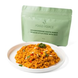 Food Force | Mexican Style Stew mit Reis | Gefriergetrocknete Lebensmittel | 150g