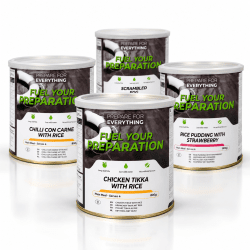 Fuel Your Preparation | Gefriergetrocknete Lebensmittel | Glutenfrei | Mahlzeitenpaket | 2800g