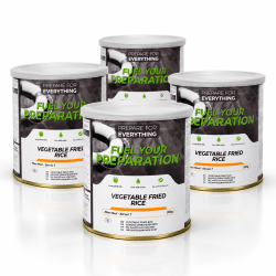 Fuel Your Preparation | Gefriergetrocknete Lebensmittel | Vegetarisch | Mahlzeitenpaket | 3640g