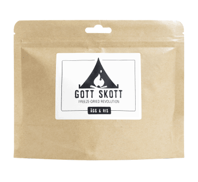 Gott Skott | Eier und Reis gefriergetrocknet | Outdoor Food | 110g