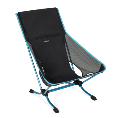 Helinox Beach Chair (re) Black/Cyan Blue
