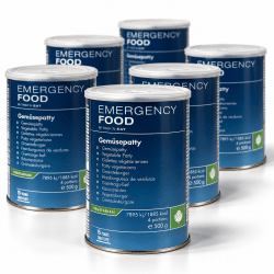 Katadyn Emergency Food | Gefriergetrocknete Lebensmittel | Vegetarisch | Mahlzeitenpaket | 3800g