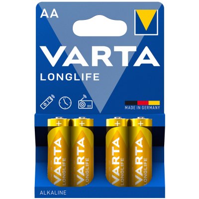 Varta Longlife AA-Batterie 4er-Pack