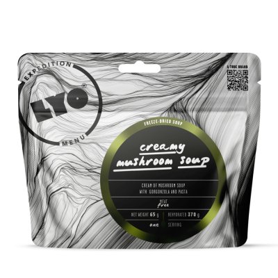 LyoFood | Pilzcremesuppe | Gefriergetrocknete Lebensmittel | 65g