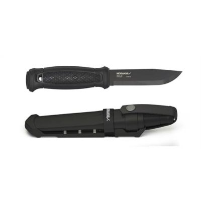 Morakniv Garberg BlackBlade mit Multi-Mount Schwarz | Kohlenstoffstahl