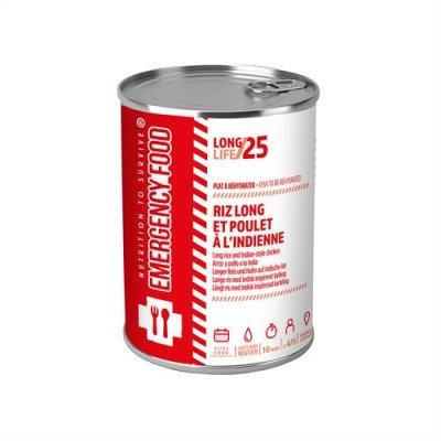 NTS Emergency Food | Reis und Hühnersatay | Gefriergetrocknete Nahrung | 1800g