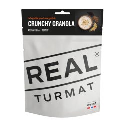 Real Turmat | Crunchy Granola | Gefriergetrocknete Lebensmittel | 120 g