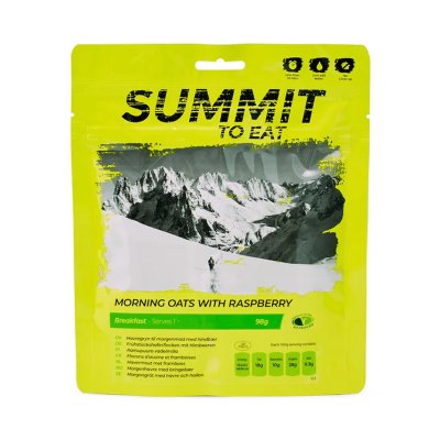 Summit To Eat | Morning Oats mit Himbeere | Gefriergetrocknete Lebensmittel | 98g