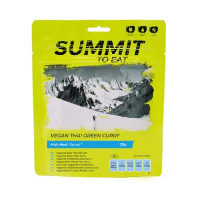 Summit to Eat | Veganes grünes Thai-Curry | Gefriergetrocknete Lebensmittel | 121g