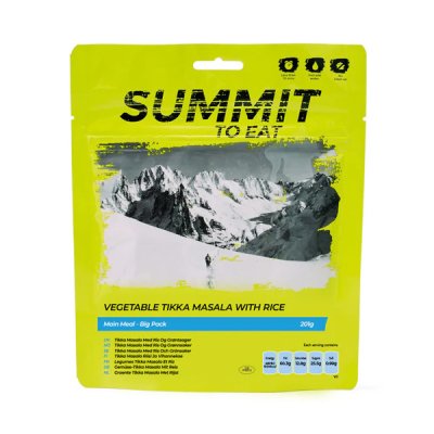 Summit to Eat | Vegtable Tikka mit Reis | Gefriergetrocknete Lebensmittel | 201g
