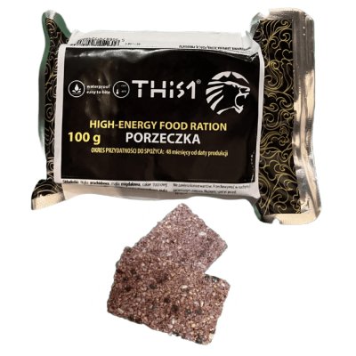 This-1 | Survival Bar | Schwarze Johannisbeere 100g | Lange Haltbarkeit | 100g