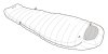 Vaude Rotstein 700 DWN - Schlafsack Frühjahr & Herbst
